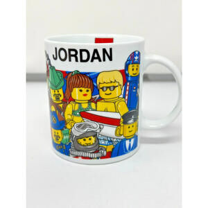 1998 Orlando Lego Land Mini Figure Mug "Jordan" LegoLand